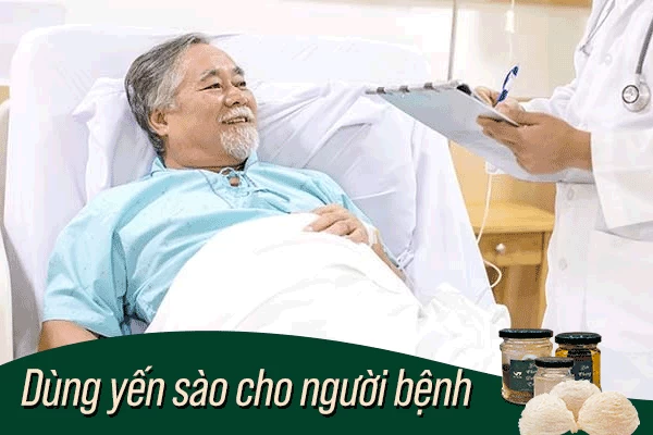 Lưu ý khi sử dụng yến sào cho người bệnh