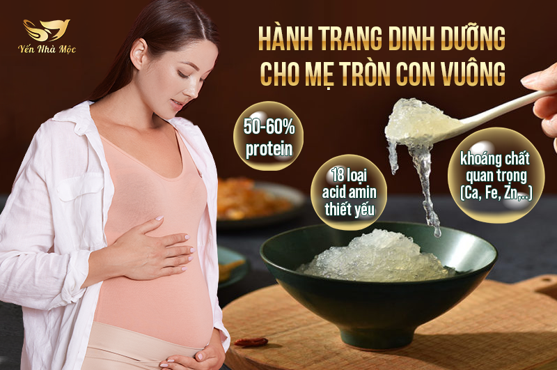 Mẹ bầu cần lưu ý những gì khi sử dụng yến sào?